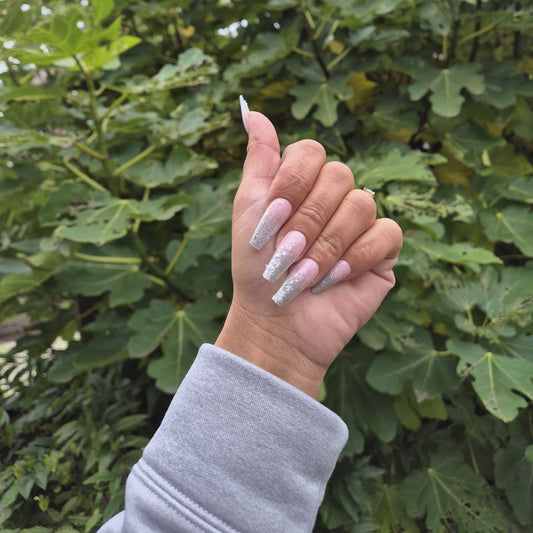 Lang Roze Fijne Glitter